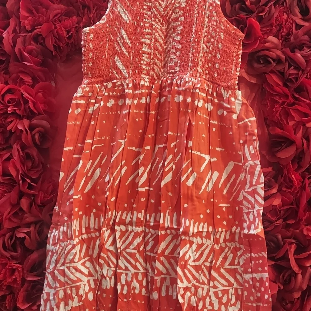 Mudd Girls Size 10 Tube Top Style Dress with Adjustable Straps/Aztec Print